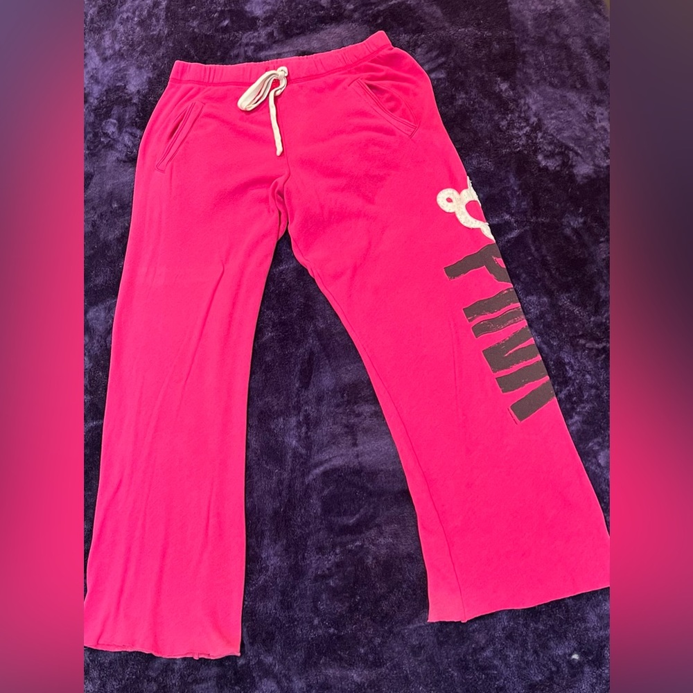 Victoria's Secret Pink Boyfriend Sweatpants Size Small
